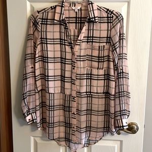 ❤️ 3 For $15; CANDIE’S BLOUSE can be worn with a Top Underneath Sold Separately